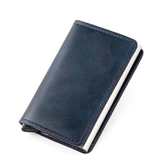Men's Slim RFID Blocking Credit Card Holder Wallet