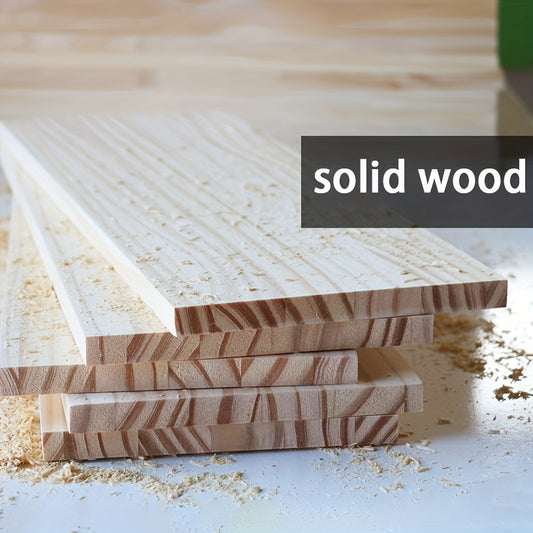 1pc Wood Chips Solid Wood Plank Clapboard DIY Building Materials