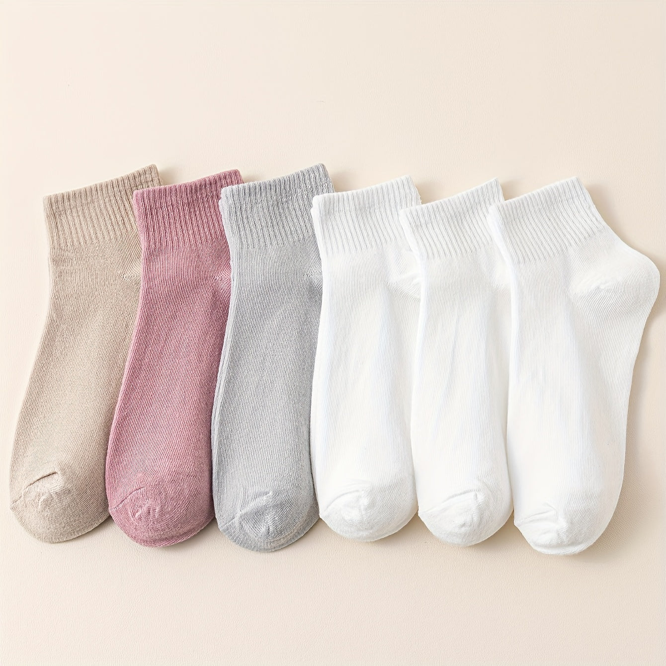 12 Pairs Comfy Sports Socks Women's Stockings & Hosiery