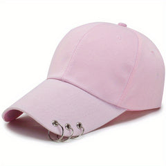 Unisex Sunshade Peaked Cap Outdoor Sun Hat Adjustable