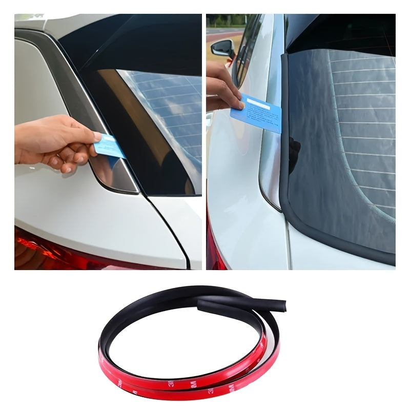 Y Shape Rubber Car Sealing Strips Dustproof Waterproof Auto Window Gap