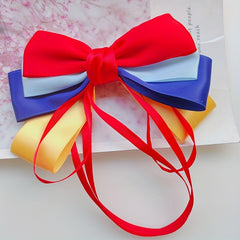 Snow Bow Knot Hairpin Strap Hairpin Clip for Little Girl