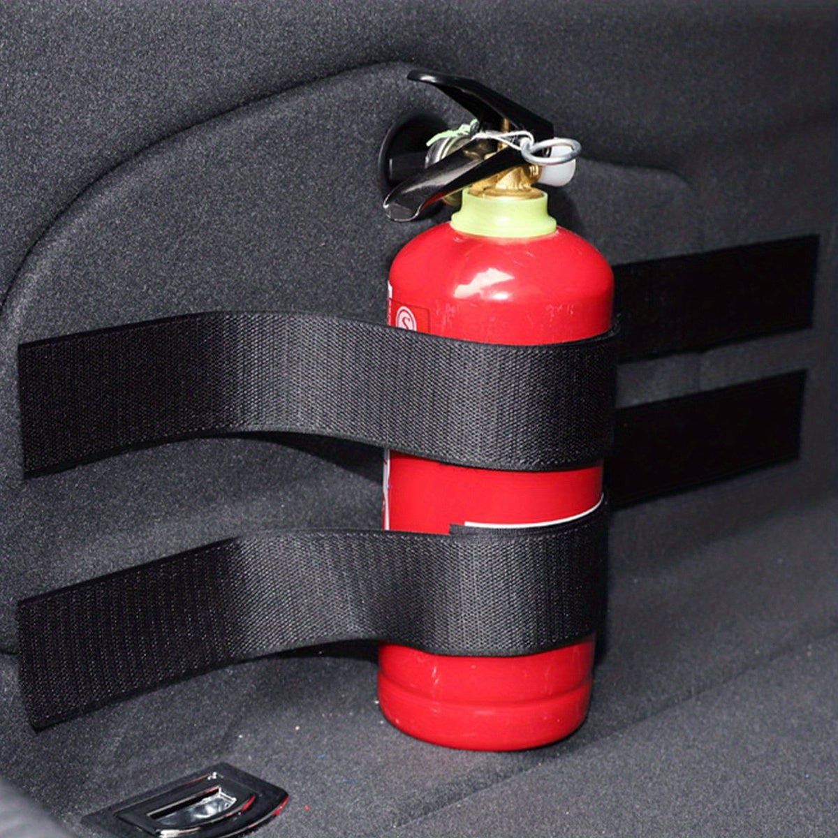 4pcs Car Fire Extinguisher Fixing Belts Set