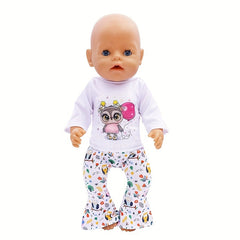 18 Inch Doll Clothing Set - Fits Newborn Baby Dolls