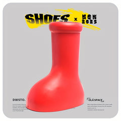 Unisex High Top Rubber Sole Rain Boots