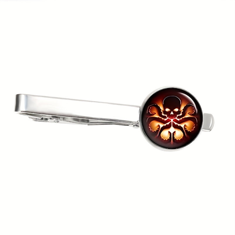 Vintage Glass Tie Clip