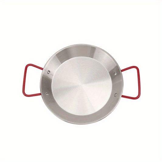 Stainless Steel Seafood Pan Portable Frying Pan Even Heat Cooking Tool