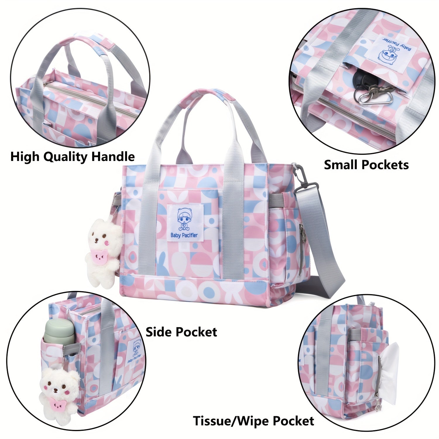 Multifunctional Baby Diaper Bag for Mommy