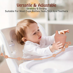 Baby Stroller Accessories Adjustable Pacifier Chain Toys Teether Anti Lost Chain