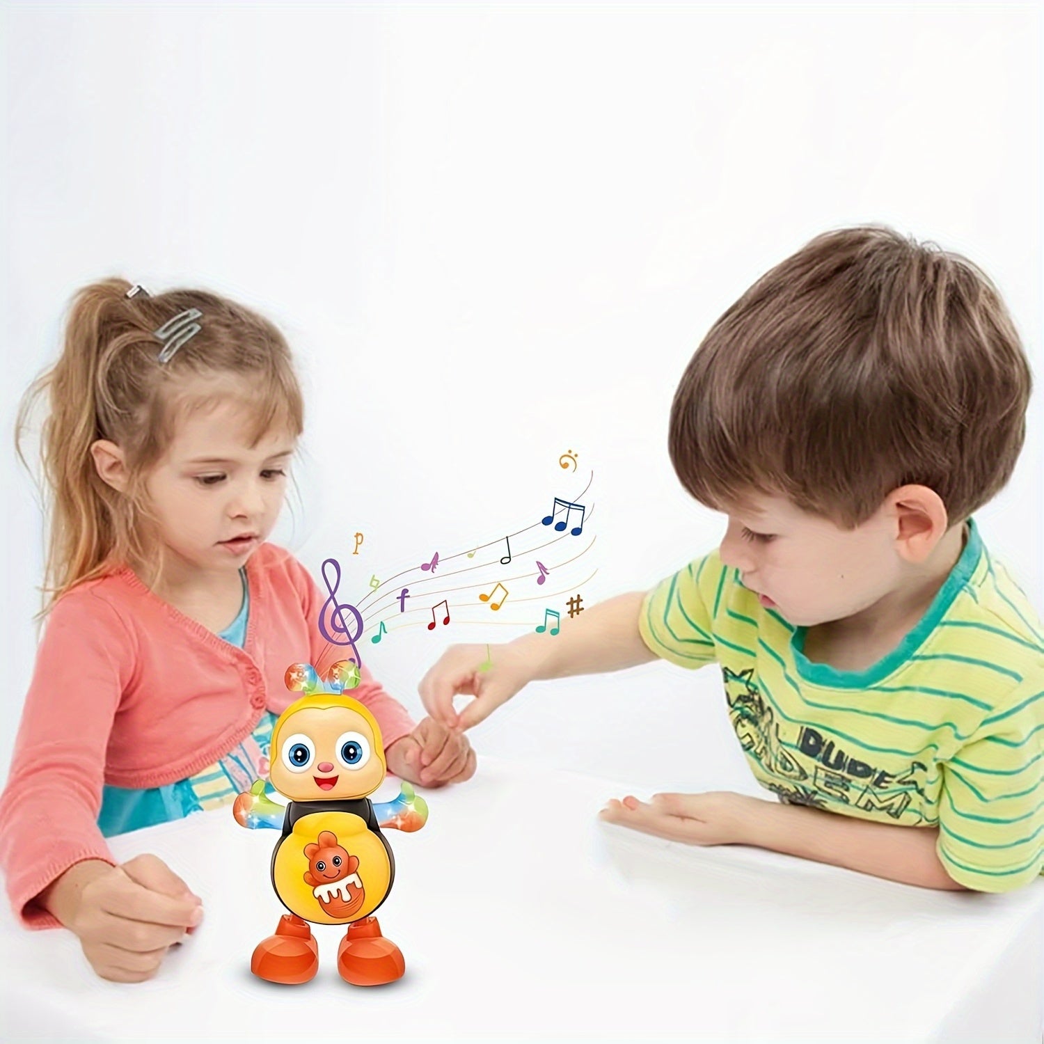 Singing Dancing Little Bee Toy Interactive Educational Gift Multicolor