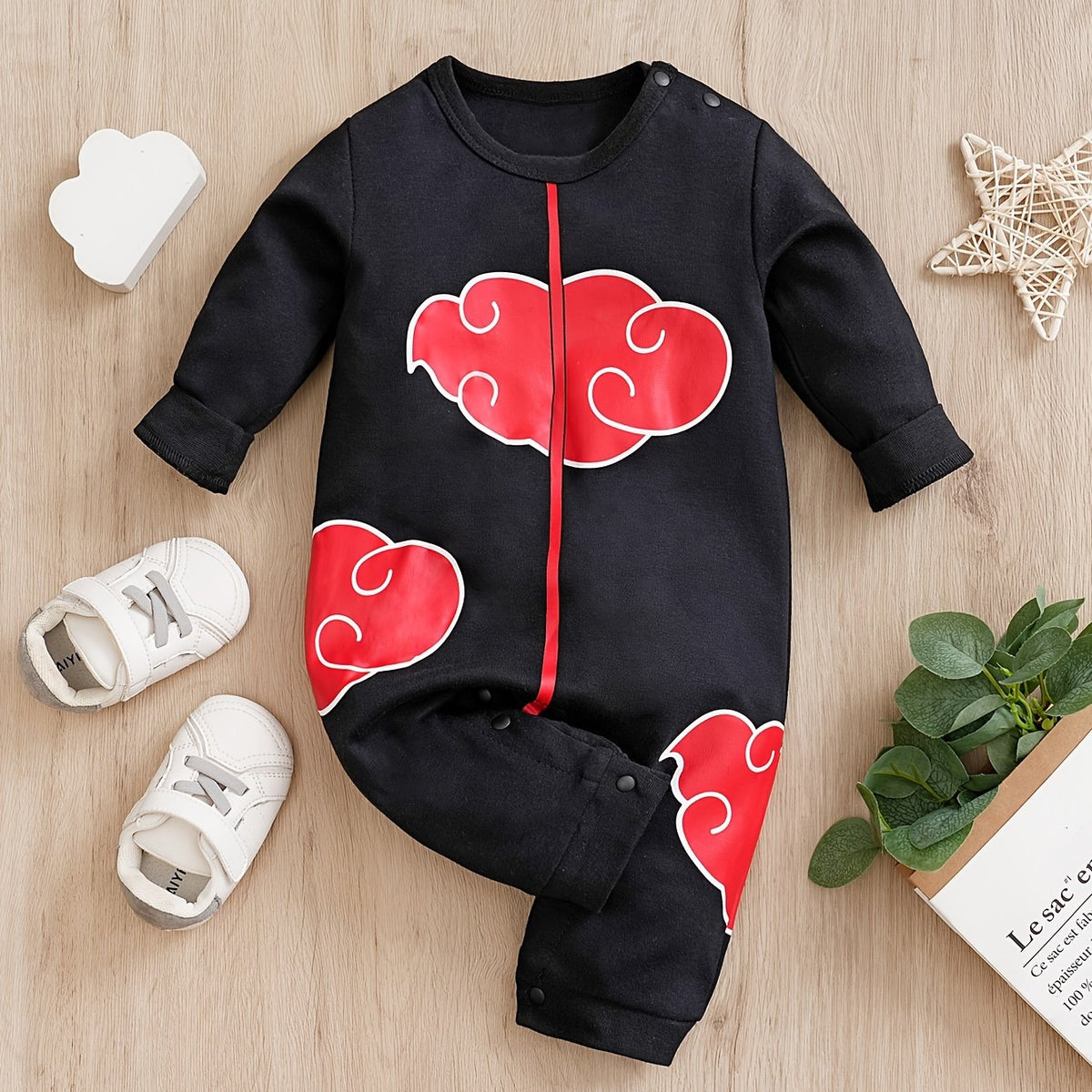 Anime Auspicious Cloud Baby Cotton Onesie Romper