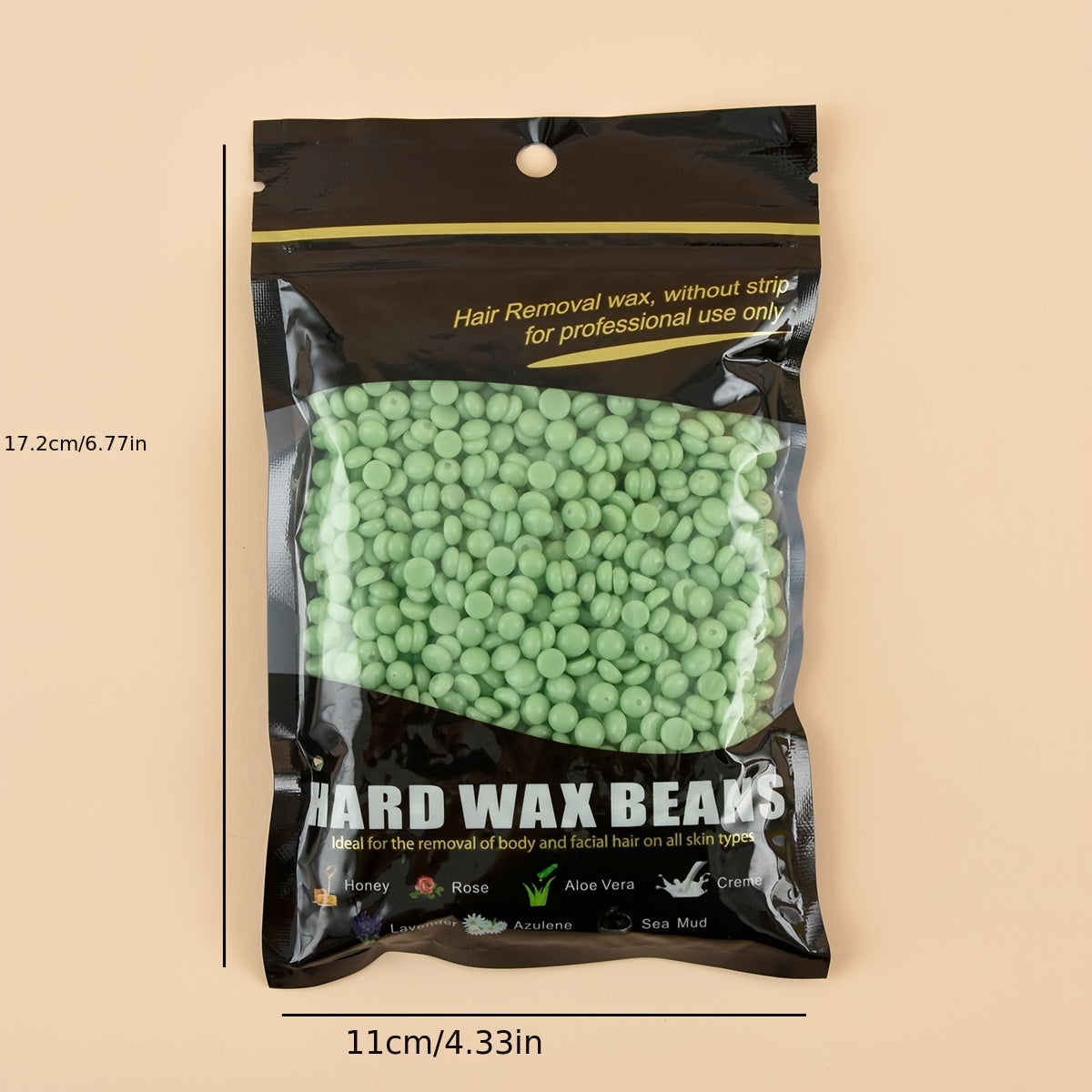 100g Hard Wax Beads Hair Removal 35 OZ Bulk Wax Pearls Home Waxing