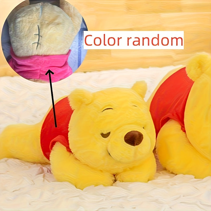 Adorable Winnie Bear Plush Toy with Red Shirt