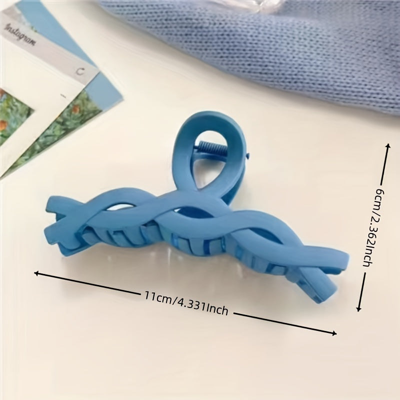 Plastic Hairpin Grab Clip Hair Accessories Decorative Headwear
