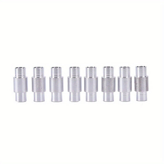 8pcs Aluminum Roller Skate Shaft Sleeves for Skateboard Shoes