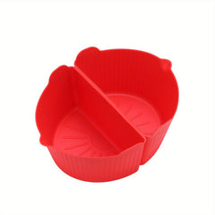 2 in 1 Slow Cooker Divider Liner - Reusable Silicone Leak proof Liner