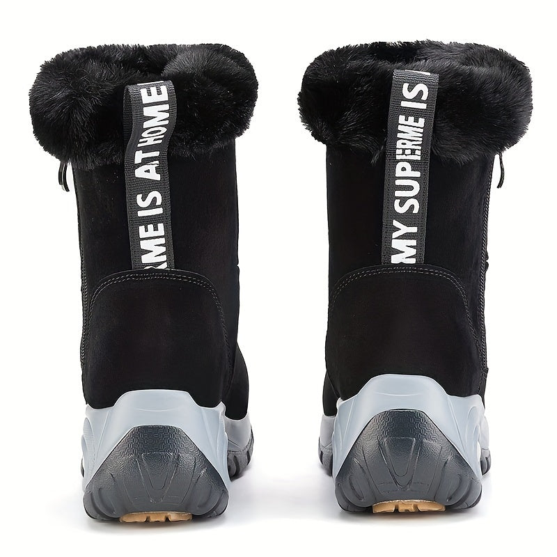 Women's Winter Snow Boots - Non Slip & Warm High Tube Boots