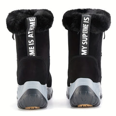 Women's Winter Snow Boots - Non Slip & Warm High Tube Boots