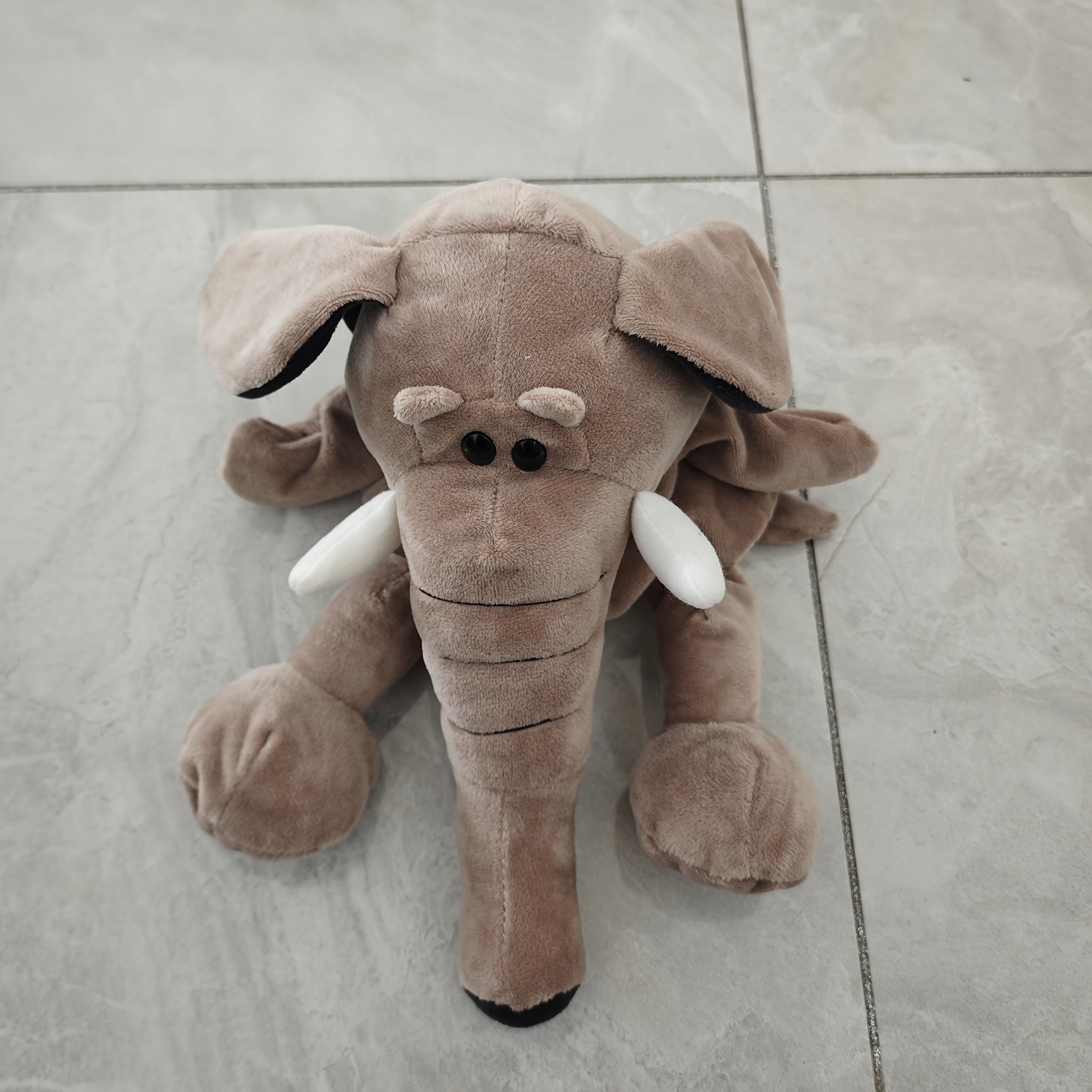 Interactive Elephant Plush Toy - Soft Fabric - Playful Gift