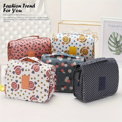 Travel Organizer Bag Dry Wet Separation Striped Green