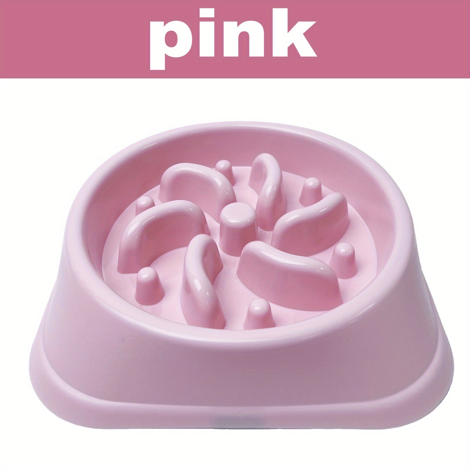 Slow Feeder Non-choking Pet Bowl for Dog Anxiety Relief