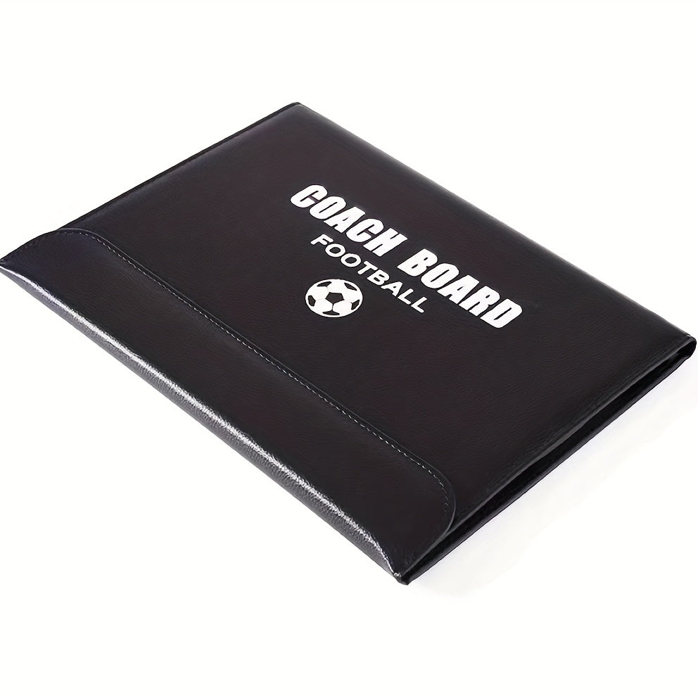 Pro Soccer Coaches Clipboard Kit w/ Magnetic Board, Marker Pen & Bag