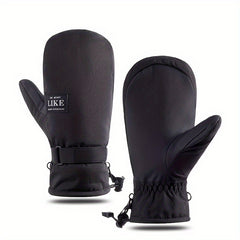 Winter Outdoor Windproof Touch Screen Cycling Gloves Thermal Skiing Gloves