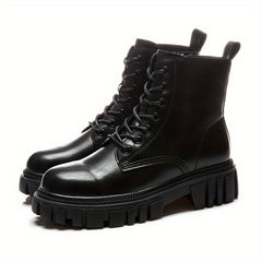 Women's Faux Leather Equestrian Boots