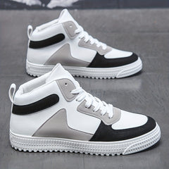 Men's High Top Skate Shoes Casual Anti Skid Sneakers