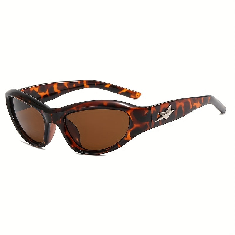 Y2K Star Wrap Around Sunglasses UV400