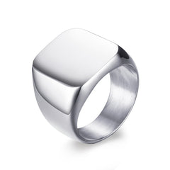 Men's Stainless Steel Ring Band Size 10