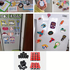 20pcs Stone Magnets for Cabinet Refrigerator Whiteboard Magnetic Dots