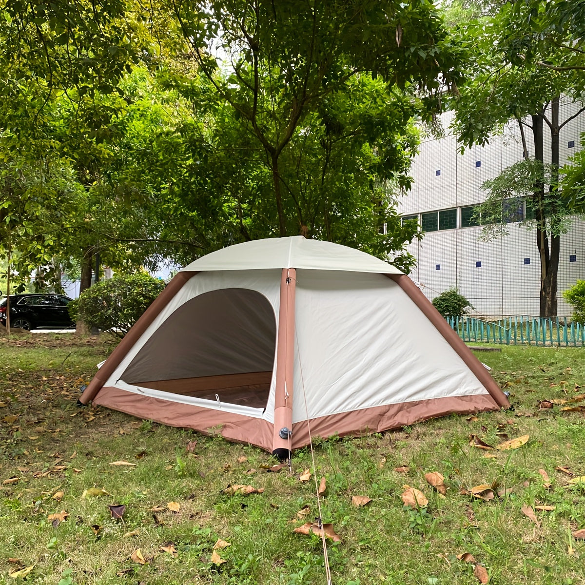 Portable Inflatable Tent UV Protection Rainproof Windproof Leisure Tent