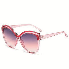 Cat Eye Sunglasses Retro Owl Jelly UV400 Sun Shades for Driving