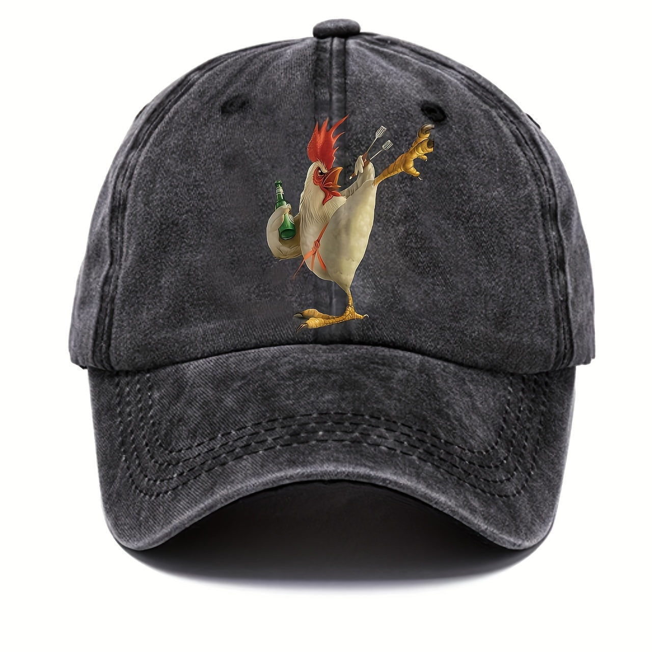 Chicken Pattern Sun Protection Baseball Hat Unisex