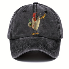 Chicken Pattern Sun Protection Baseball Hat Unisex