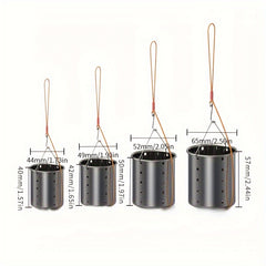 Fishing Feeder With Handle Bait Cage Tackle Accessories