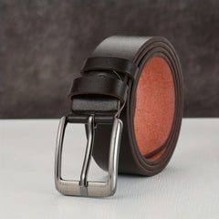 Men's Pin Buckle Leather Belt Casual Jeans Pants Waist Strap