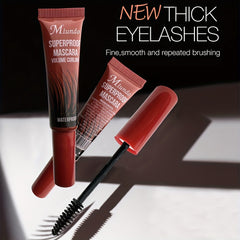 2pcs 4D Waterproof Thick Curling Mascara Durable Enlarge Eyes Smudge Proof