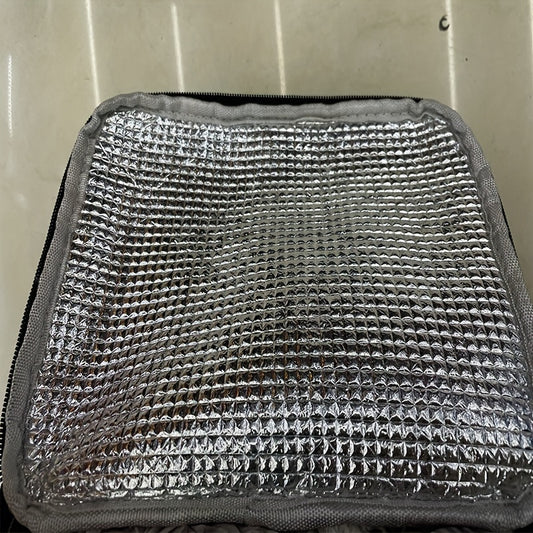 Classic Grey Insulation Lunch Bag for Office School
