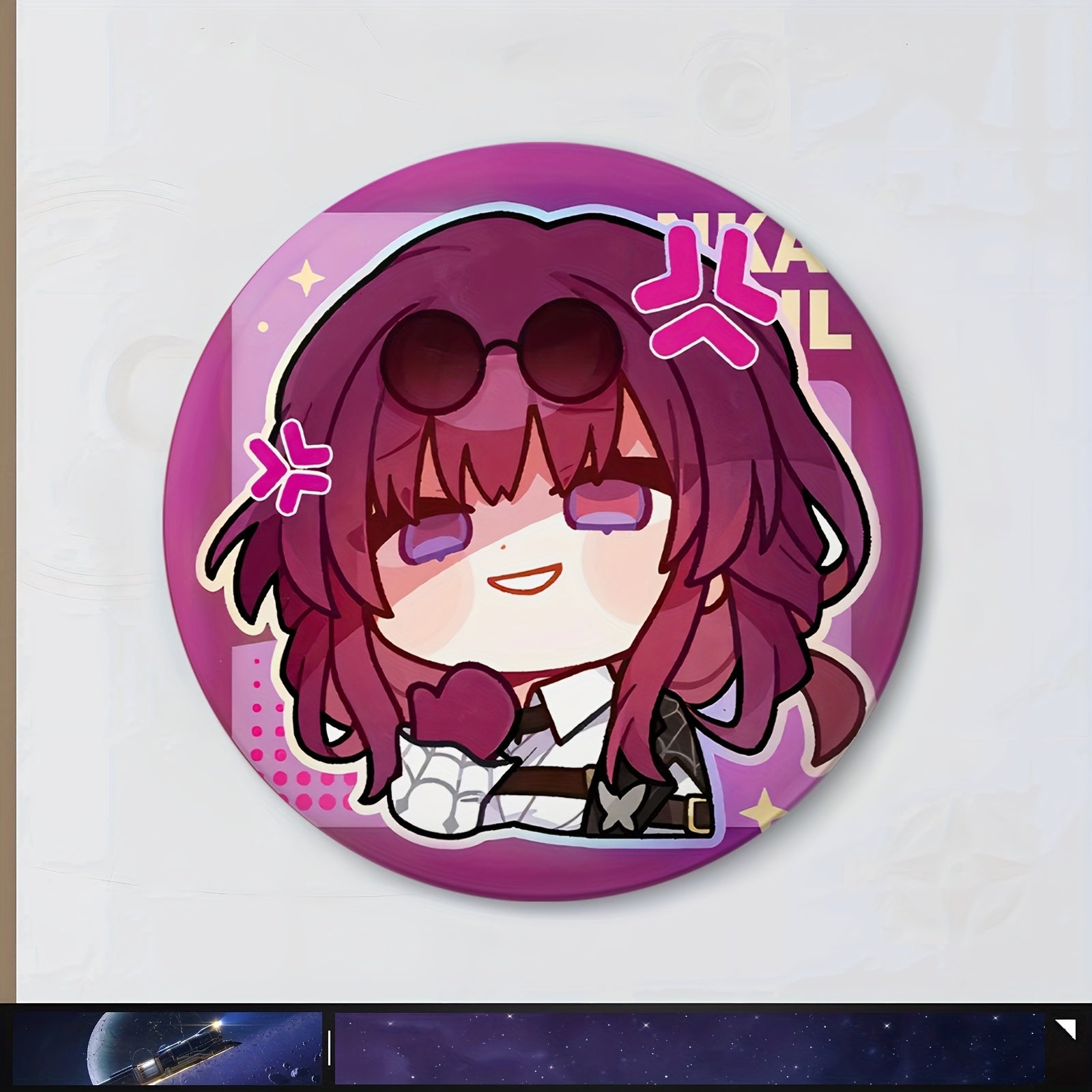 Anime Flash Badge Collection - Star Animation Decorations Games Model