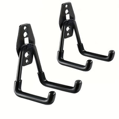 3pcs Heavy Duty Wall Hook Garage Tool Holder Helmet Hook Wall Mounted