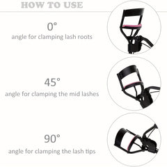 Eyelash Curlers Kit with Eyelash Applicator Tool and Grooming Brush