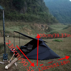 Waterproof Double Decker Tent for Family Camping