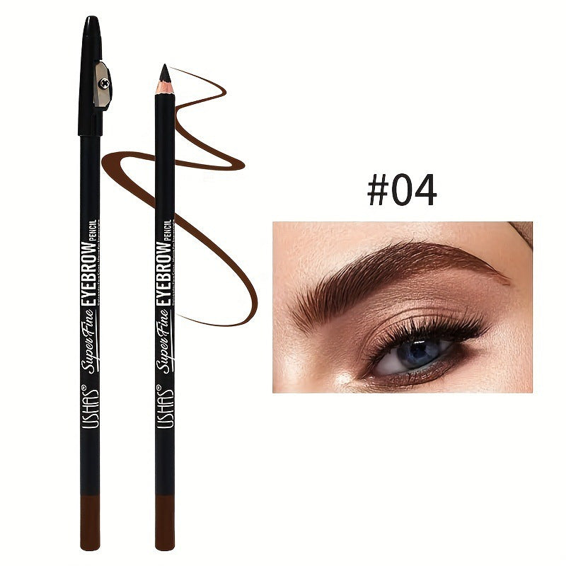4-Color Eyebrow Pencil Eyeliner + Sharpener