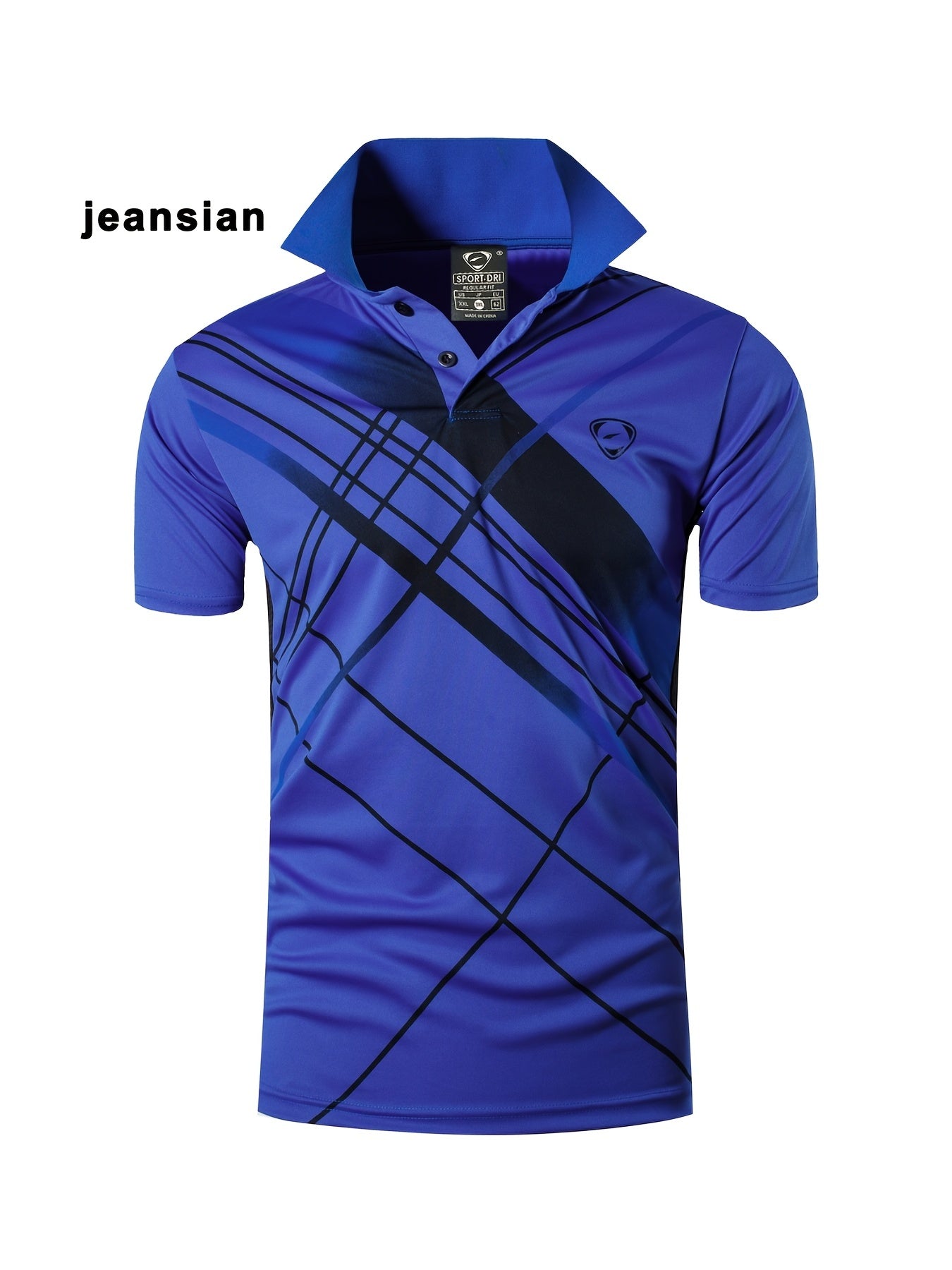 Men's Quick Dry Sports Shirt for Tennis Golf Bowling