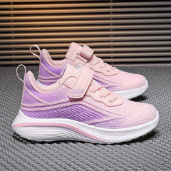 Girl's Breathable Running Shoes Comfy Non Slip Soft Sole Sneakers