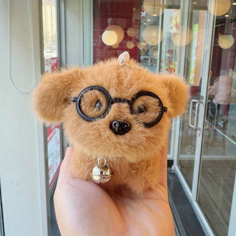 2pcs Cute Puppy Plush Toys Soft Stuffed Animal Pendants
