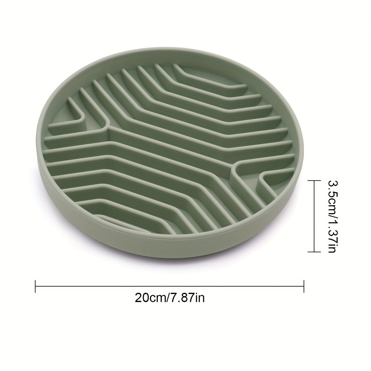 Silicone Slow Feeder Dog Bowl Anti-choking Puzzle Food Bowl