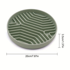 Silicone Slow Feeder Dog Bowl Anti-choking Puzzle Food Bowl